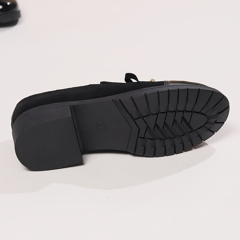 Virna | Comfortable and Elegant Loafers with Bow