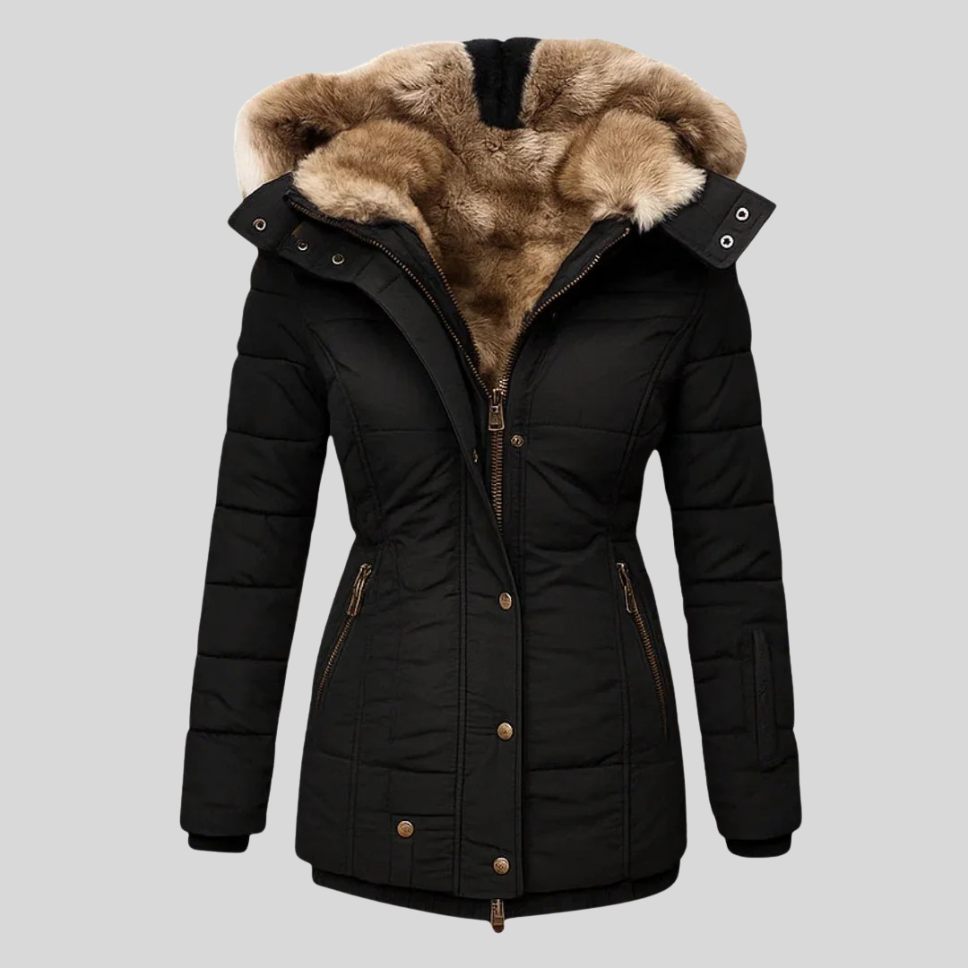 Zia | Winter Jacket with Hood
