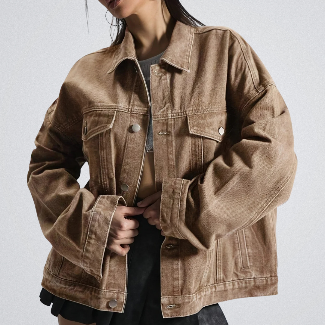 BRONTE™ - Collared Long Sleeve Jacket