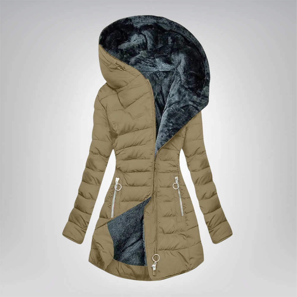 Emerald | Cosy Fur-Lined Coat