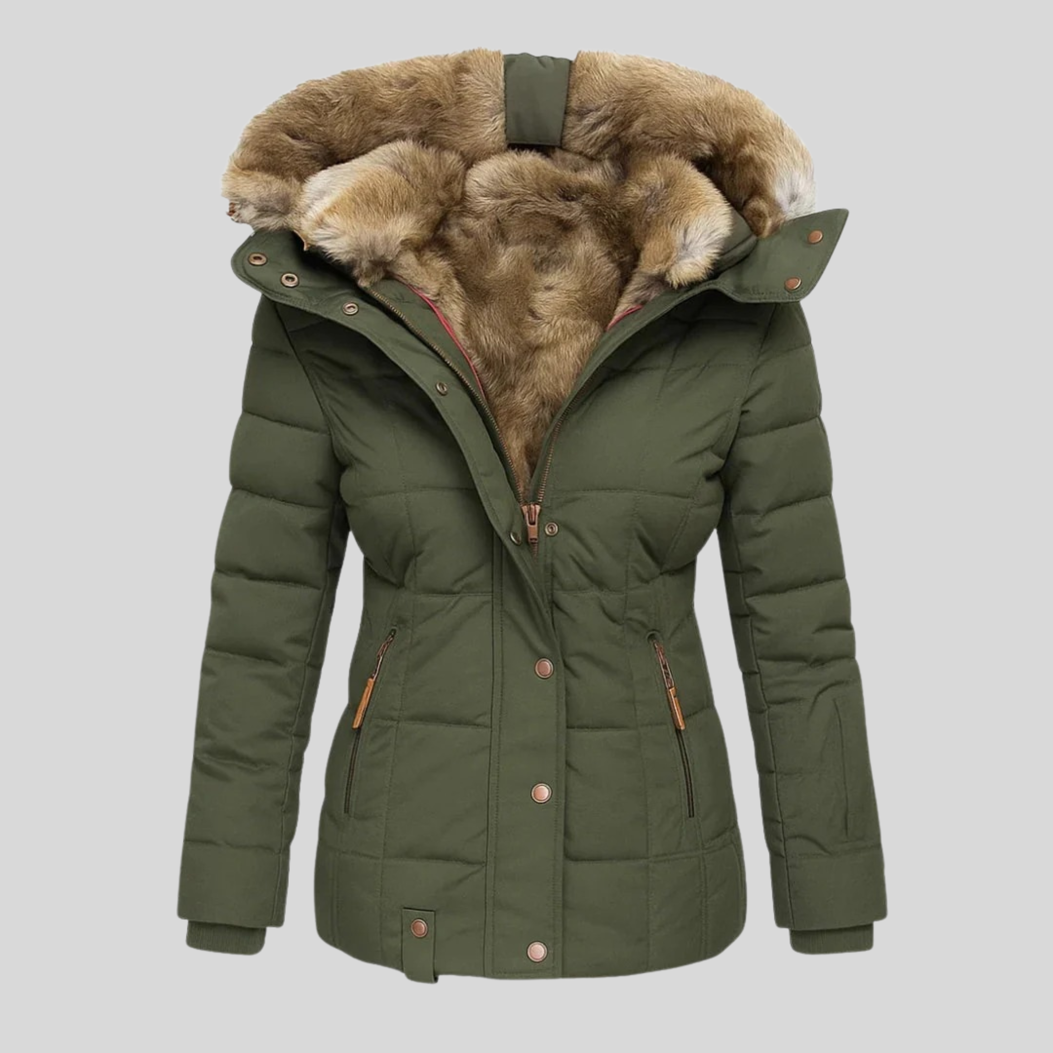 Zia | Winter Jacket with Hood