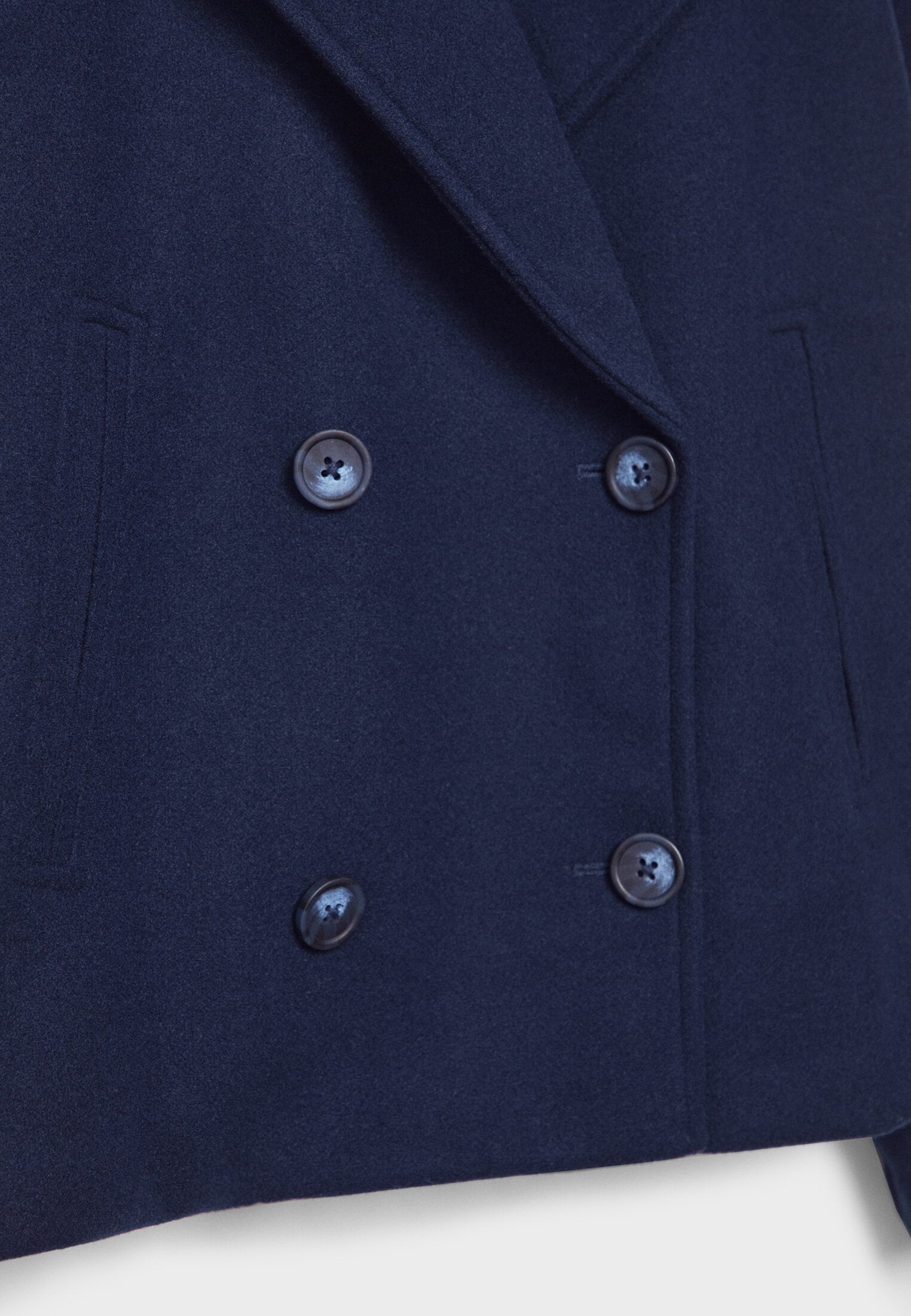 Nicole - Short Double-Breasted Winter Coat