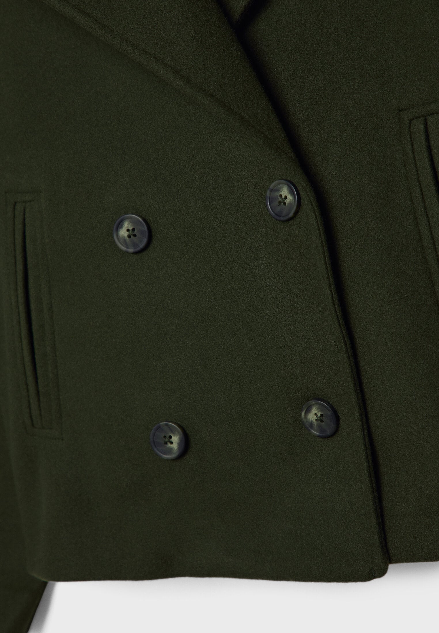 Nicole - Short Double-Breasted Winter Coat