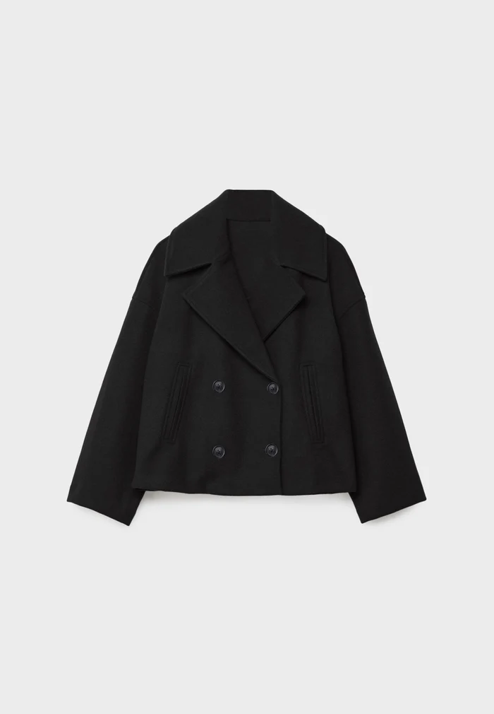 Nicole - Short Double-Breasted Winter Coat