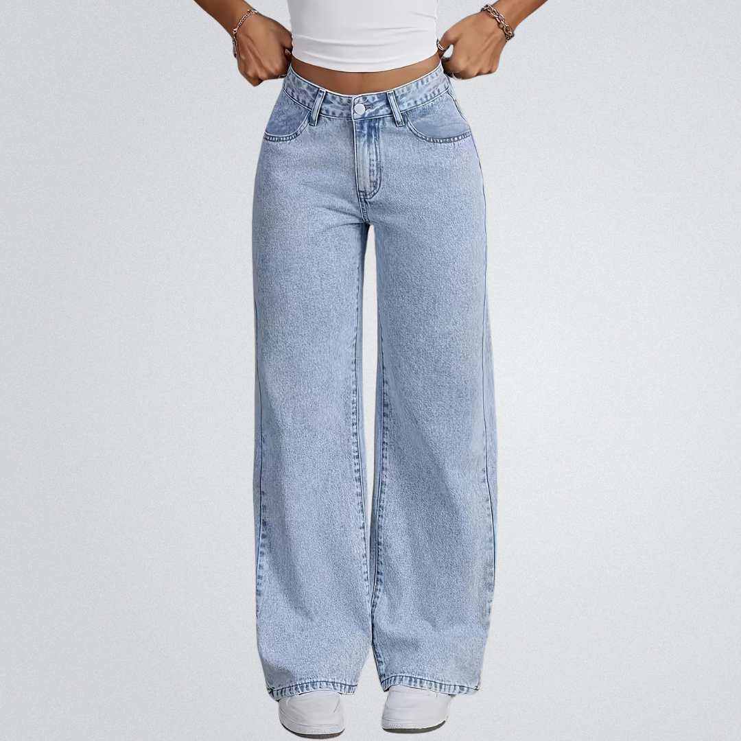 PHILIPPA™ - Trendy High-Waisted Denim