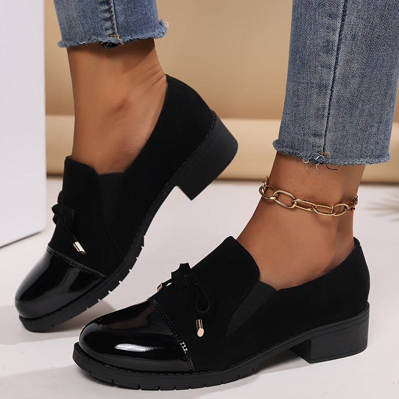 Virna | Comfortable and Elegant Loafers with Bow