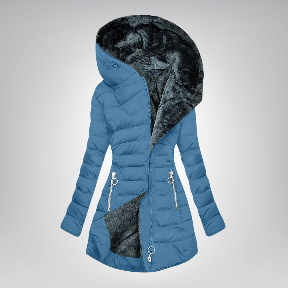 Emerald | Cosy Fur-Lined Coat