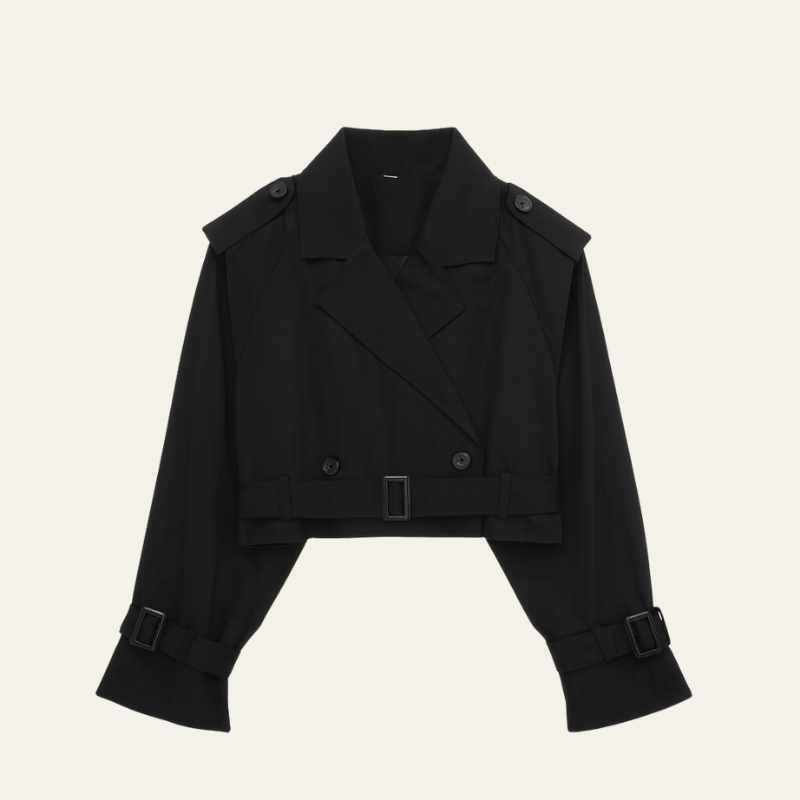 Kim's | Vienna Cropped Trench Jacket